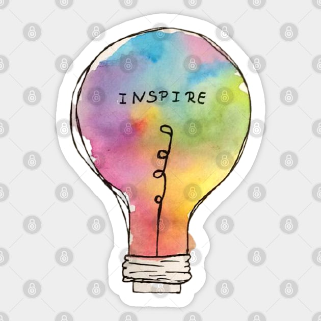Inspire Sticker by Alexander S.